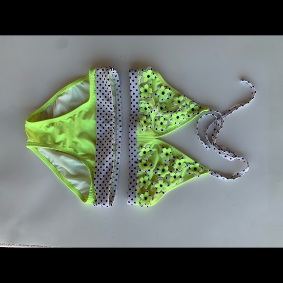 Bundle of 3 sets of Justice Swim Suits size 12 - Picture 1 of 6